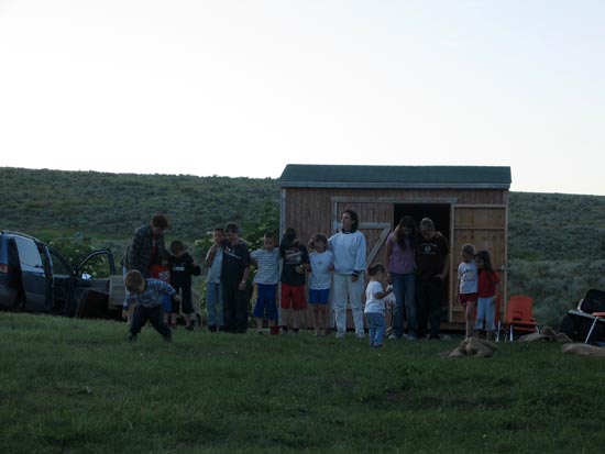 2005 family reunion in Malad, ID